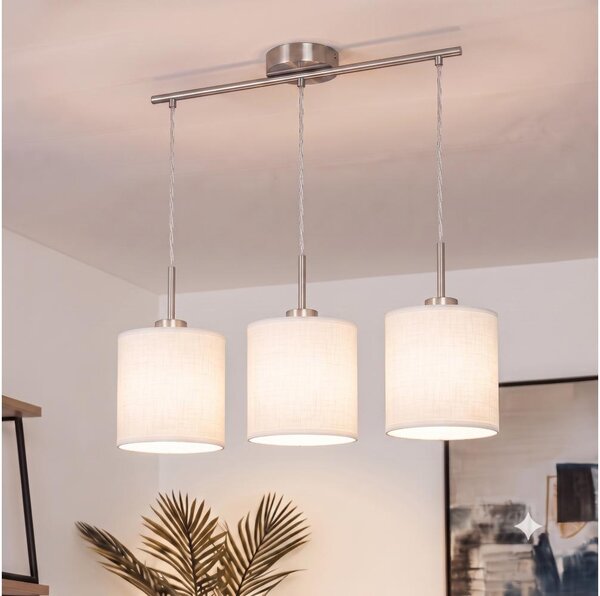 Brilagi - LED Lustr na lanku NUBILA 3xE27/60W/230V bílá