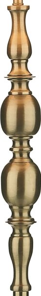 Där Lighting MAD4975 - Stojací lampa MADRID 1xE27/60W/230V hnědá/mosaz