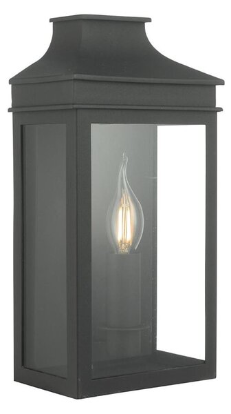 Där Lighting VAP5222 - Venkovní nástěnné svít. VAPOUR 1xE14/60W/230V IP44 černá