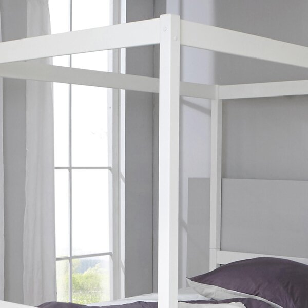 POSTEL S NEBESY, 140/200 cm, bílá MID.YOU - Online Only dětské postele, Online Only