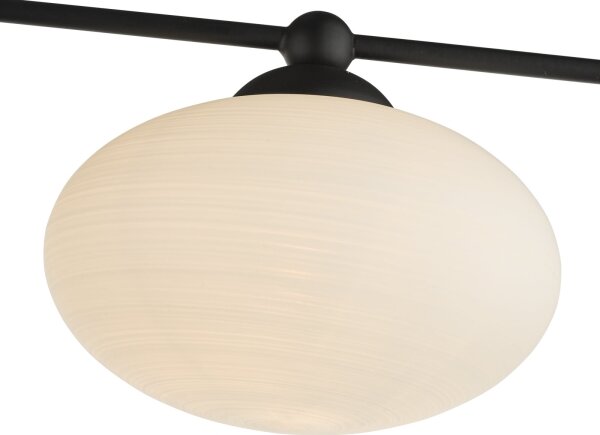 Där Lighting JAS5422 - Přisazený lustr JASPER 5xG9/25W/230V černá