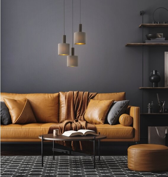 Eglo 97684 - Lustr na lanku CONCESSA 1 3xE27/60W/230V