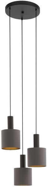 Eglo 97684 - Lustr na lanku CONCESSA 1 3xE27/60W/230V