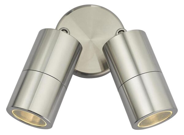 Där Lighting ORT0968 - LED Venk nást bod svít ORTEGA 2xGU10/5W/230V IP65 chrom