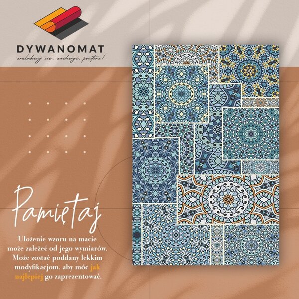 Vinylový koberec pro domácnost Mandala patchwork