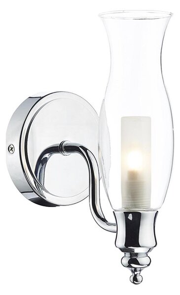 Där Lighting VES0750 - Koup nástěnná lampa VESTRY 1xG9/25W/230V IP44 chrom