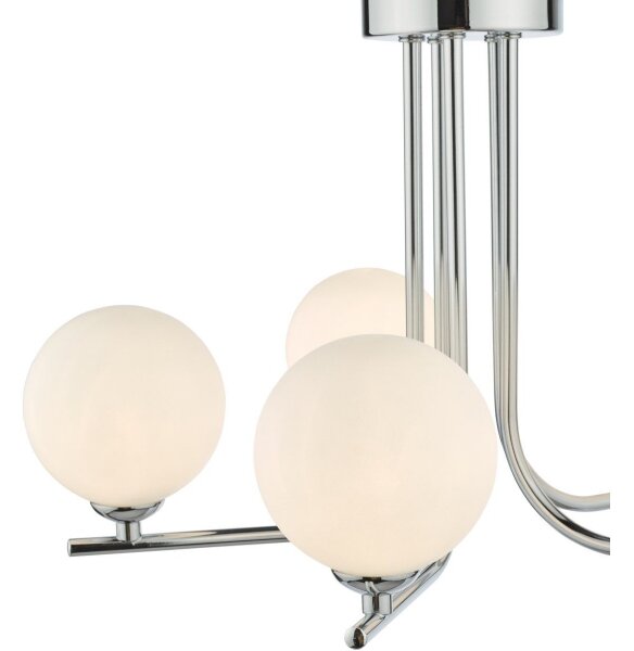 Där Lighting CRA5450-02 - Lustr na tyči CRADLE 5xG9/25W/230V lesklý chrom