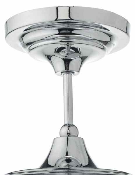 Där Lighting CAD0150 - Koupel přis lustr CADEN 1xE27/60W/230V IP44 lesklý chrom