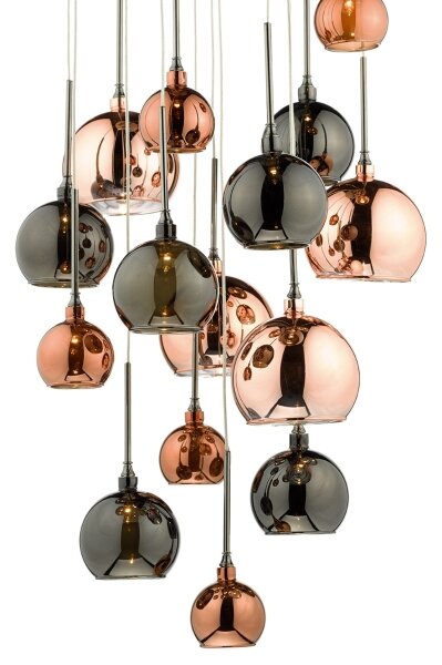 Där Lighting AUR1564 - Lustr na lanku AURELIA 15xG4/10W/230V