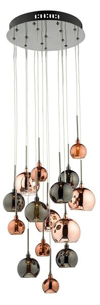 Där Lighting AUR1564 - Lustr na lanku AURELIA 15xG4/10W/230V