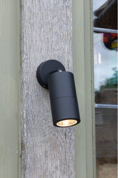 Där Lighting ORT0722 - LED Venk nást bod svít ORTEGA 1xGU10/5W/230V IP65 černá