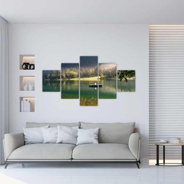 Obraz jezera (125x70 cm)
