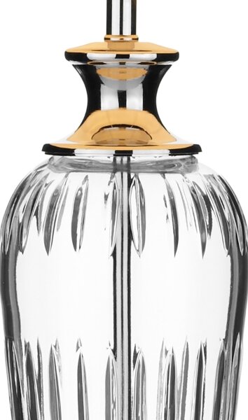 Där Lighting HIN4208 - Stolní lampa HINTON 1xE27/60W/230V bílá/lesklý chrom