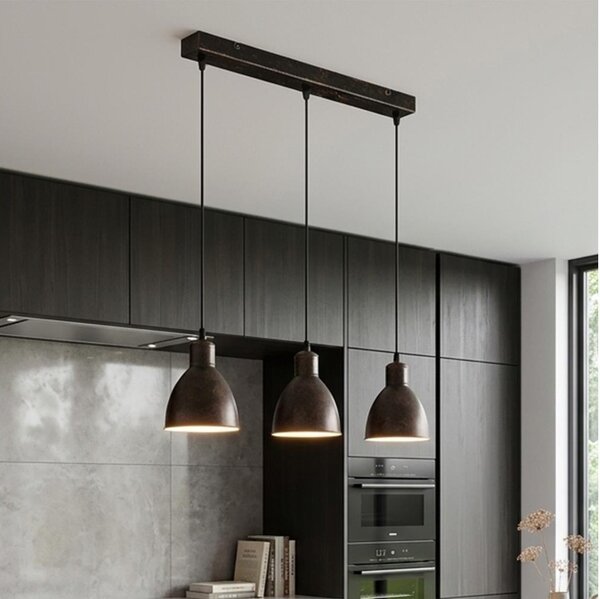 Brilagi - LED Lustr na lanku RIDDY 3xE27/60W/230V měděná/patina