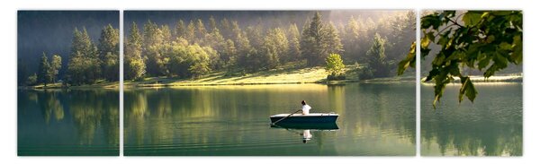 Obraz jezera (170x50 cm)