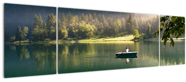 Obraz jezera (170x50 cm)