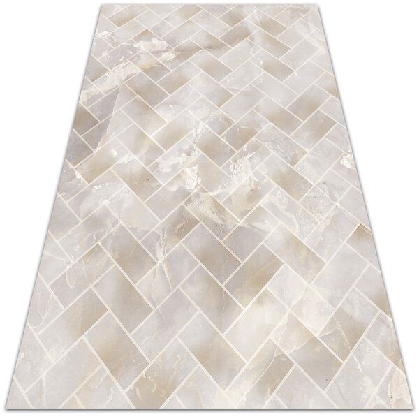 Módní univerzální vinylový koberec V mramorové desky