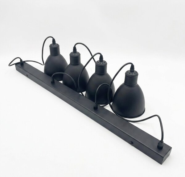 Brilagi - LED Lustr na lanku RIDDY 4xE27/60W/230V černá