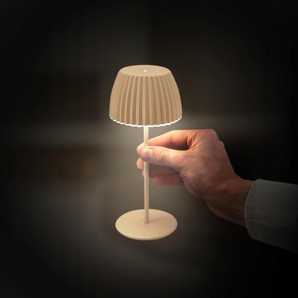 Briloner 7552-011 - LED Stm nabíjecí venkovní stolní lampa MINI LED/1,5W/5V IP44