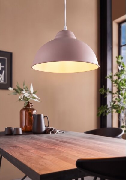 Eglo 54964 - Lustr na lanku TRURO-P 1xE27/60W/230V růžová