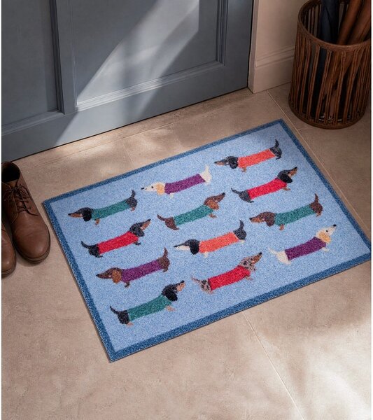 Textilní rohožka 40x60 cm Dachshund – Artsy Doormats