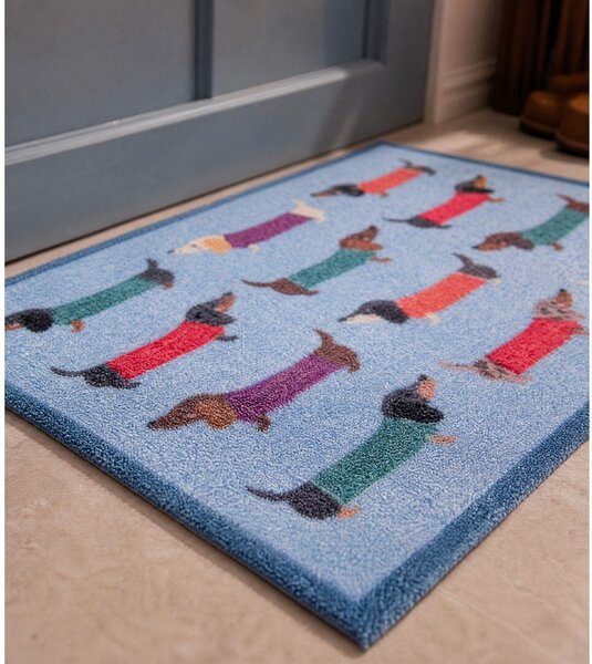Textilní rohožka 40x60 cm Dachshund – Artsy Doormats