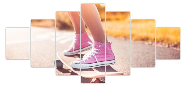 Obraz skateboardu (210x100 cm)