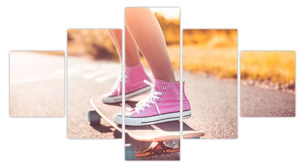 Obraz skateboardu (125x70 cm)