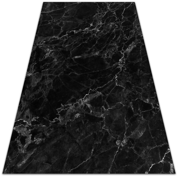 Vnitřní vinylový koberec Černý mramor