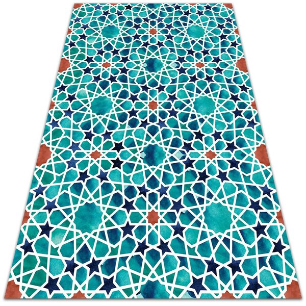 Módní vinylový koberec Geometrické star