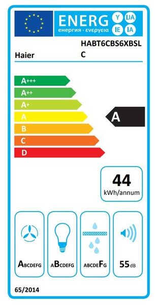 Digestoř Haier HABT6CBS6XBSLC (A)