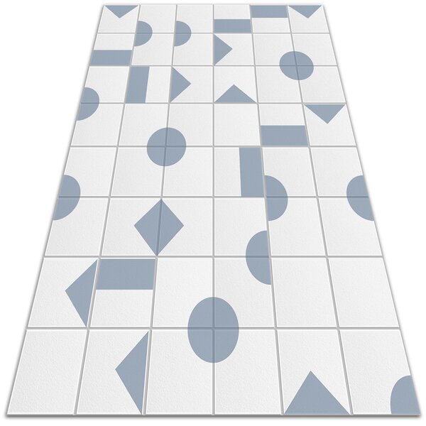 Vinylový koberec Geometrické tvary