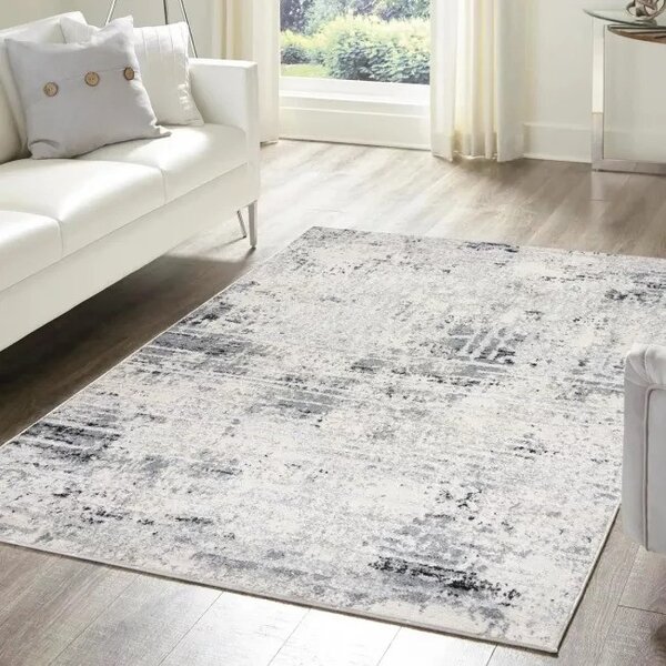 Makro Abra Moderní kusový koberec TROYA V474C Krémový Rozměr: 60x100 cm
