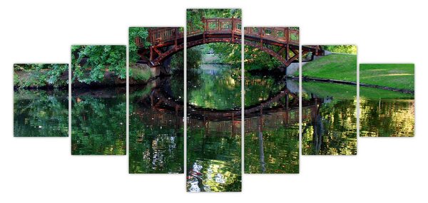 Obraz řeky (210x100 cm)