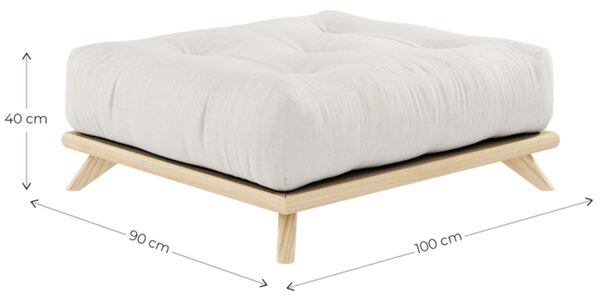 Karup Design Podnožka Senza 100 x 90 cm