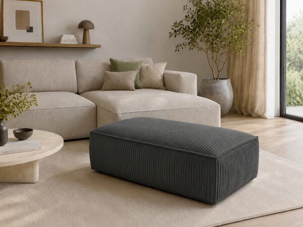 TABURET, textil, kompozitní dřevo, 105/43/65 cm Livetastic - Taburety, Online Only