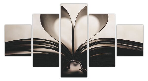 Obraz knihy (125x70 cm)