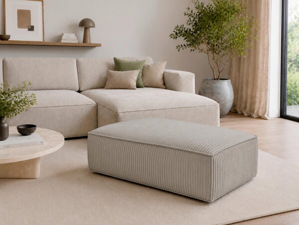 TABURET, textil, kompozitní dřevo, 105/43/65 cm Livetastic - Taburety, Online Only