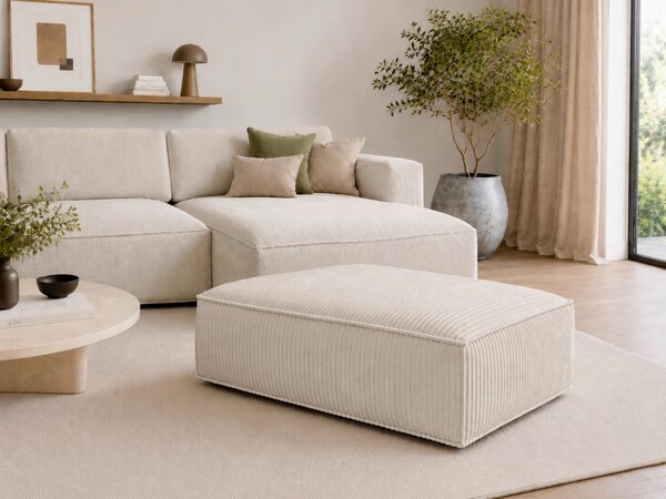 TABURET, textil, kompozitní dřevo, 105/43/65 cm Livetastic - Taburety, Online Only