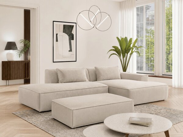 TABURET, textil, kompozitní dřevo, 105/43/65 cm Livetastic - Taburety, Online Only
