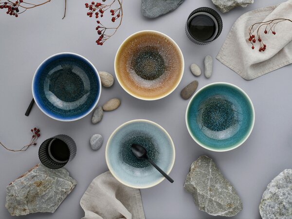 SADA MISEK kamenina keramika Creatable - Sada misek, Online Only