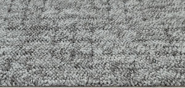 Breno Metrážový koberec FANTASY NEW 6722 světle šedý, šíře 400 cm, Šedá
