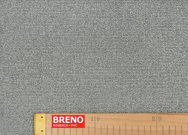 Breno Metrážový koberec LASTING MEMORIES 1000 74, šíře 400 cm, Šedá