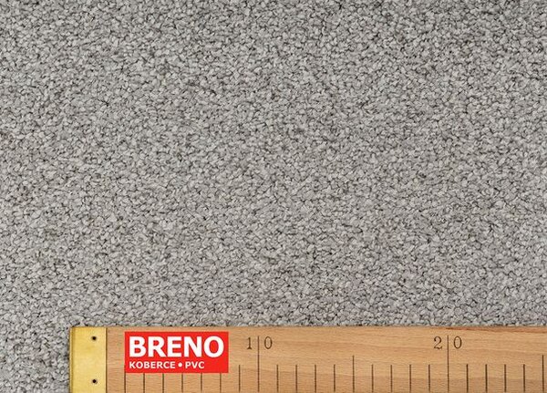 Breno Metrážový koberec DAKOTA 1025 - 69, šíře 400 cm, Šedá