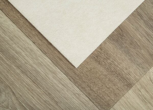 Breno PVC TOPTEX Lime Oak 069L – hnědé dřevo, šíře 400 cm