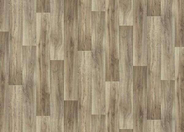 Breno PVC TOPTEX Lime Oak 069L – hnědé dřevo, šíře 400 cm