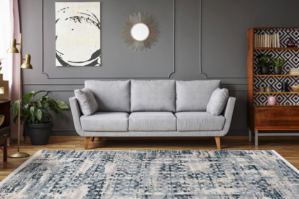 VINTAGE KOBEREC, 80/150 cm, modrá Kayoom - Online Only koberce & rohožky, Online Only