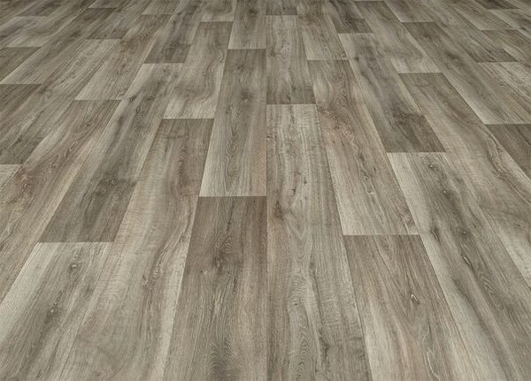 Breno PVC TOPTEX Lime Oak 796M – tmavé dřevo, šíře 400 cm