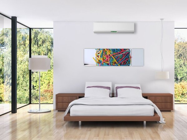 Obraz gumiček (170x50 cm)