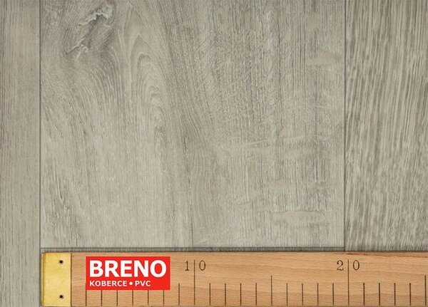 Breno PVC BLACKTEX Texas Oak 106L – světlé dřevo, šíře 400 cm